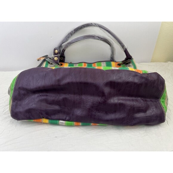 Vintage 90S Y2K‎ Candice Los Angeles Spring Summer Striped Shoulder Bag Purse - Picture 6 of 16